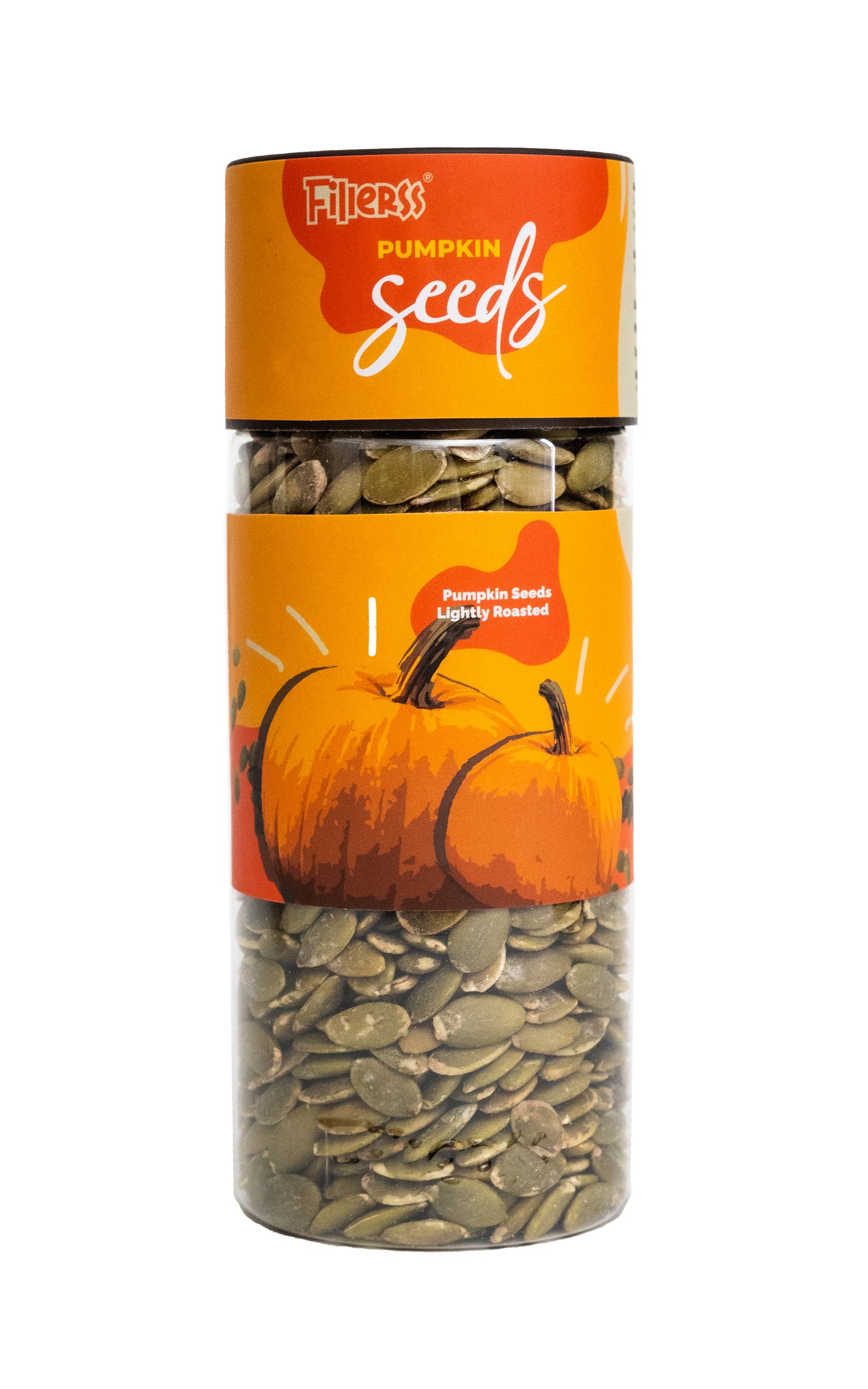Fillerss Salted & Roasted Pumpkin Seeds – 100% Natural | Oil-Free | High Protein Snack